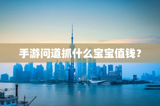 手游问道抓什么宝宝值钱？