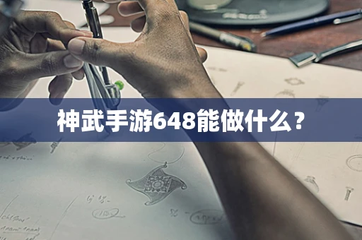 神武手游648能做什么？