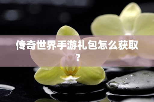 传奇世界手游礼包怎么获取？