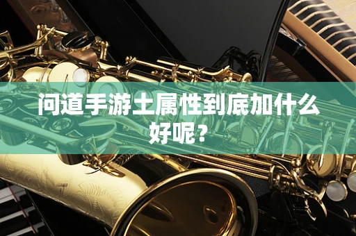 问道手游土属性到底加什么好呢？