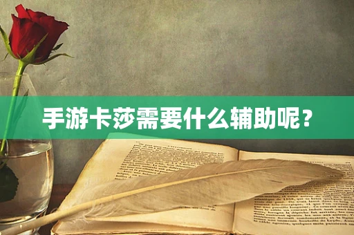 手游卡莎需要什么辅助呢？