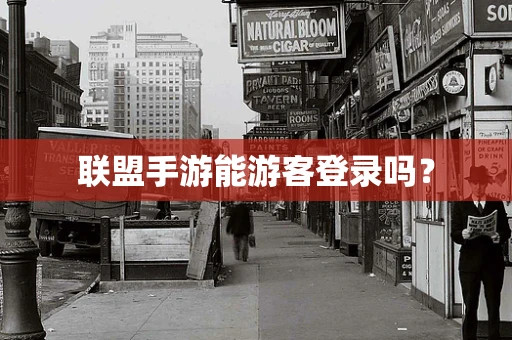联盟手游能游客登录吗？