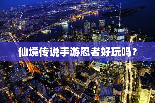 仙境传说手游忍者好玩吗？