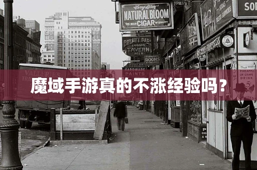 魔域手游真的不涨经验吗？