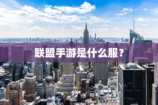 联盟手游是什么服？