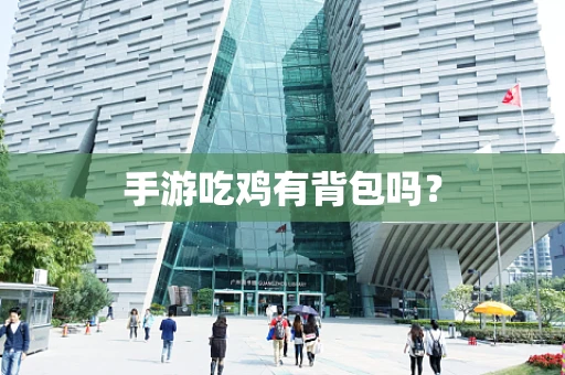 手游吃鸡有背包吗？
