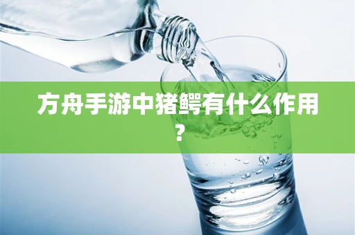 方舟手游中猪鳄有什么作用？