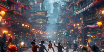 类似功夫小子的手游存在吗？